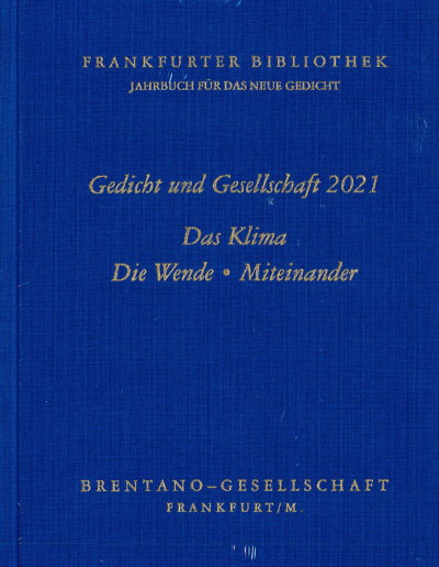 Gedicht und Gesellschaft 2021